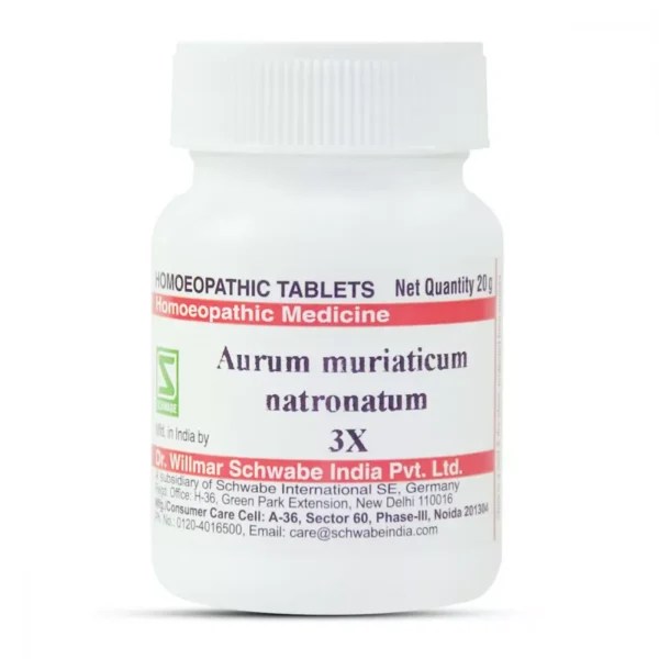 Willmar Schwabe India Aurum muriaticum natronatum